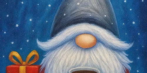 Holiday Gnome Sip & Paint