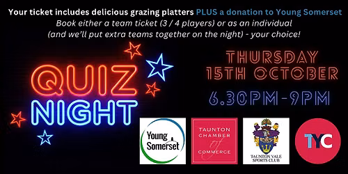 Charity Quiz Night with Young Somerset