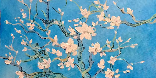 Join Brush Party to paint 'Almond Blossom' in High Wycombe
