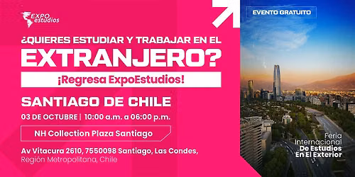 FERIA EXPOESTUDIOS SANTIAGO DE CHILE  2026