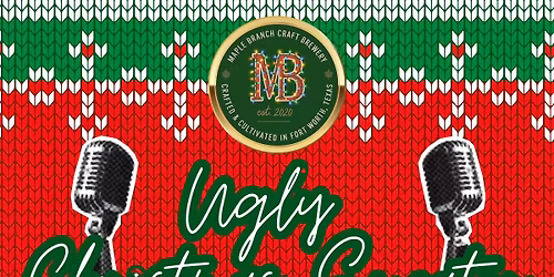 UGLY CHRISTMAS SWEATER KARAOKE + WRISTBAND DEAL AT MAPLE BRANCH