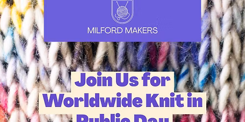 Worldwide Knit in Public Day!