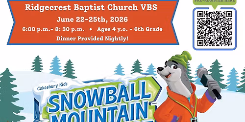 Snowball Mountain Challenge VBS