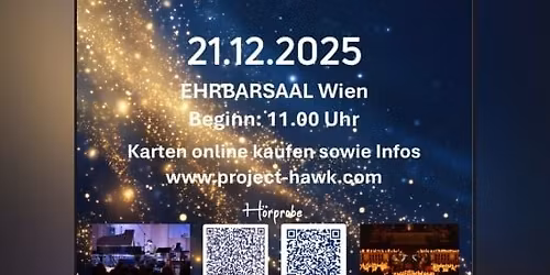 Vienna Christmas Matinee \u2013 Project HAWK & Classic Sound Vienna