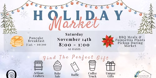 OASIS Center\u2019s Holiday Market Fundraiser