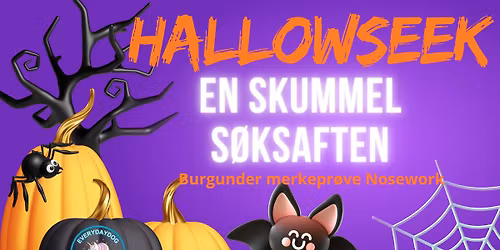 Hallowseek - burgunder merkepr\u00f8ve