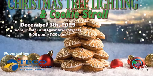 Christmas Tree Lighting and Cookie Stroll
