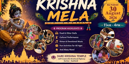 Krishna Mela 2026 | Sunday 30th August