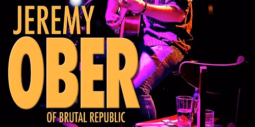 Jeremy Ober of Brutal Republic @ Rails Bar & Grill - Eagle Grove, IA