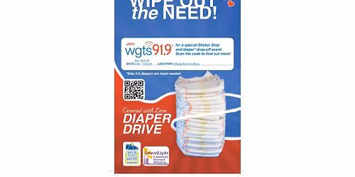 Sticker Stop & Diaper Drop at Chick-fil-A Crofton