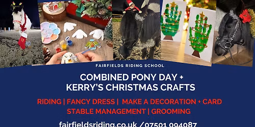 Christmas ombined Pony Day - \u00a335