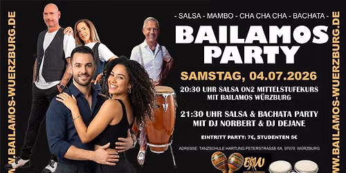 Bailamos Salsa & Bachata Party