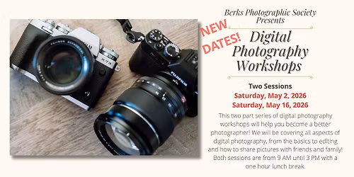 Digital Photography Workshop - Part 2