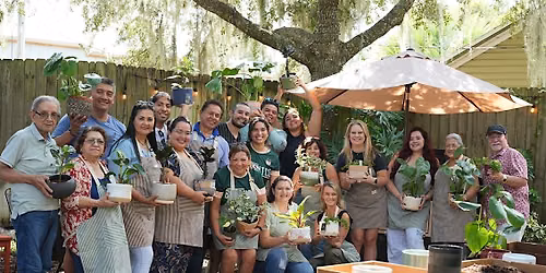 Plant & Sip: A Hands-on Plant Repotting Workshop + Good Vibes!