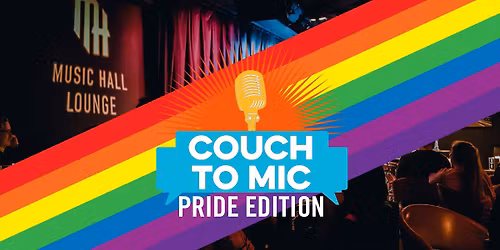 Couch To Mic PRIDE Edition: Workshop with Stephanie Lazenby (4 week comedy workshop)