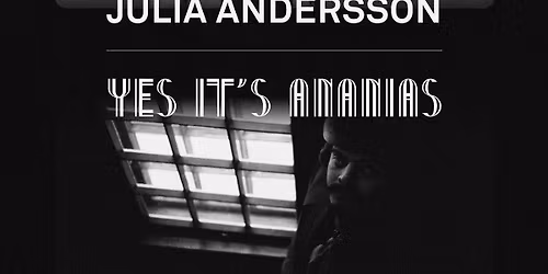 JULIA ANDERSSON (FIN) + YES IT'S ANANIAS (CH) \/ Solo Piano Tour Finland 2026 \u25cd Sellon Kirjasto
