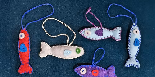 Felt Fish Charm Workshop