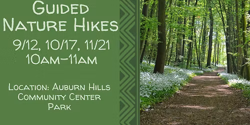 Guided Nature Hikes
