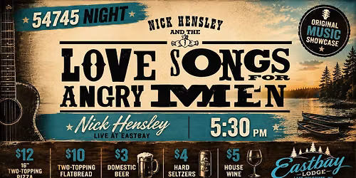 Nick Hensley at Eastbay Lodge