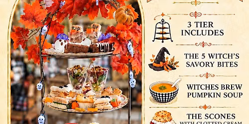 Spooktacular Afternoon Tea