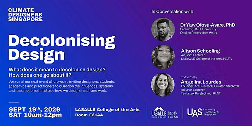 Decolonising Design