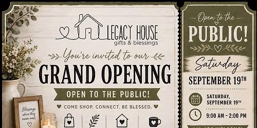 GRAND OPENING 