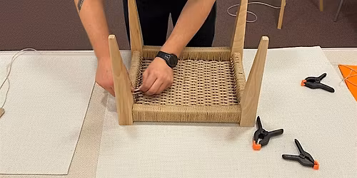 Danish cord weaving - make your own stool over 3 evenings