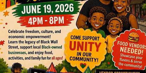 Grasonville Community Center Juneteenth Black Wall Street Celebration 