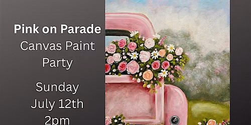 Pink on Parade - Canvas Paint Party