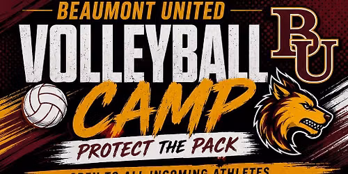 Beaumont United Volleyball Camp