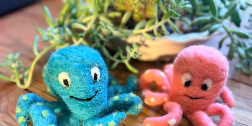Needle Felting Workshop \u201cOctopus\u201d