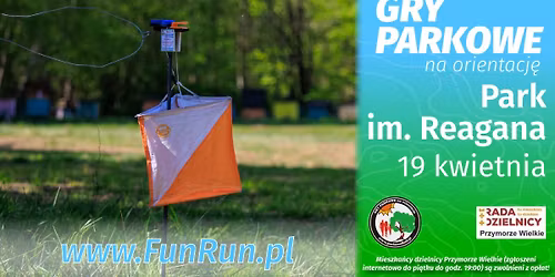 FunRun Gry Parkowe na Orientacj\u0119 Park im. Ronalda Reagana