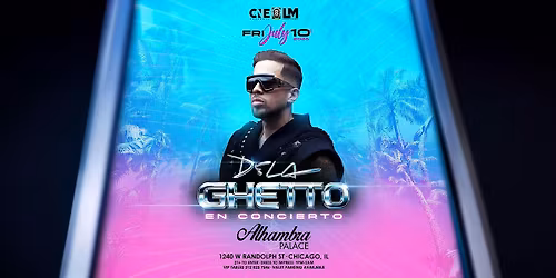 De La Ghetto "De La GZ" (Latin Grammy Nominee) Live in Concert!