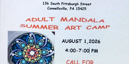 Adult Mandala Art Camp
