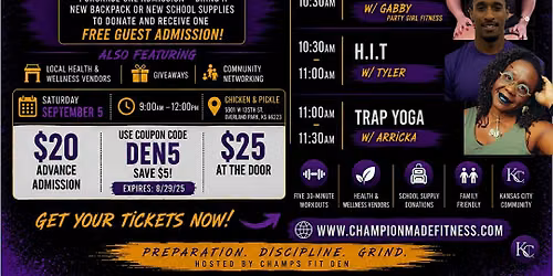 The Den Expierence hosted by CHAMPS FIT DEN