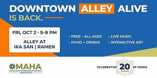 Downtown Alley Alive | ODIDA\u2019s 20th Anniversary Celebration