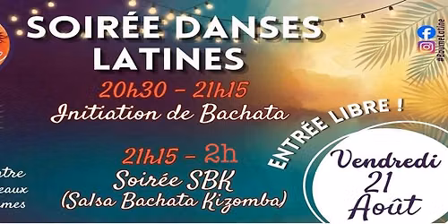 Soir\u00e9e dansante SBK - Baume Latine