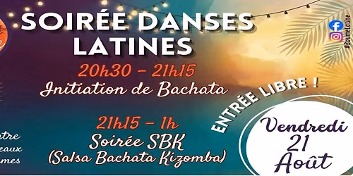 Soir\u00e9e dansante SBK - Baume Latine