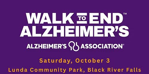 2026 Walk to End Alzheimer's - Black River Falls