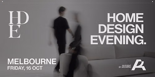 Home Design Evening - Melbourne 2026