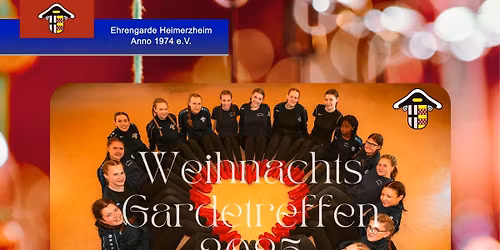 Ehrengarde Weihnachts-Gardetreffen 2025