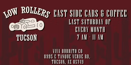 East Side Cars and Coffee at Viva Burrito Co.