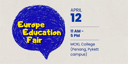 Europe Education Fair April 2026 (Penang)