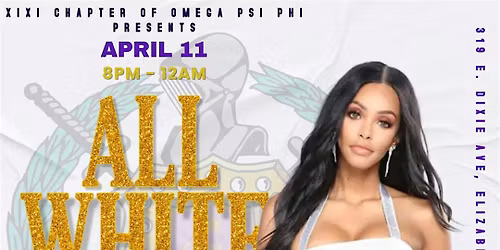 All White Party Presented by Xi Xi Chapter of Omega Psi Phi