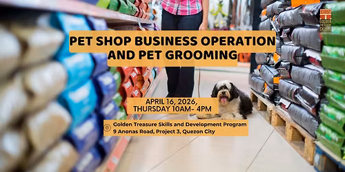 Pet Shop Business Operation and Pet Grooming seminar