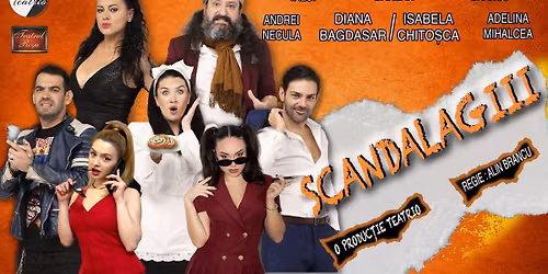 Sibiu: comedie\/teatru \u201eScandalagiii\u201d