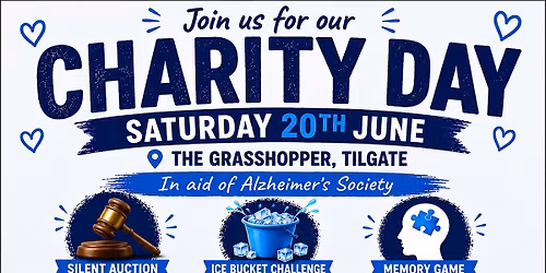 Charity Day in support of Alzheimer\u2019s Society! \ud83d\udc99