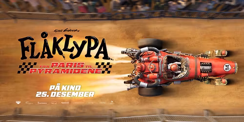 Festpremiere \ud83c\udf89 Fl\u00e5klypa: Fra Paris til pyramidene 