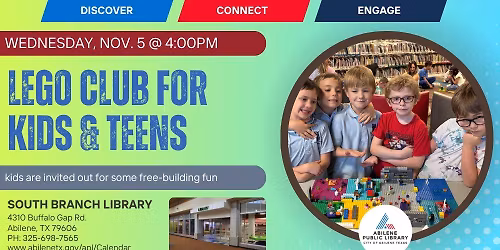 LEGO Club (South Branch)