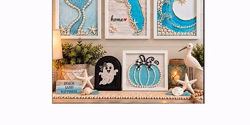 Pearl Art Painting Craft Workshop at Hooked Island Grill in Cape Coral